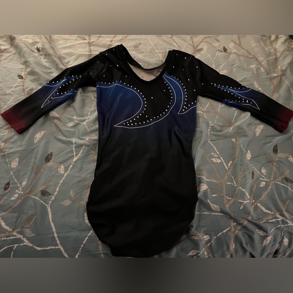 Girls youth XS Gymnastics Bodysuit excellent condition - Picture 2 of 5